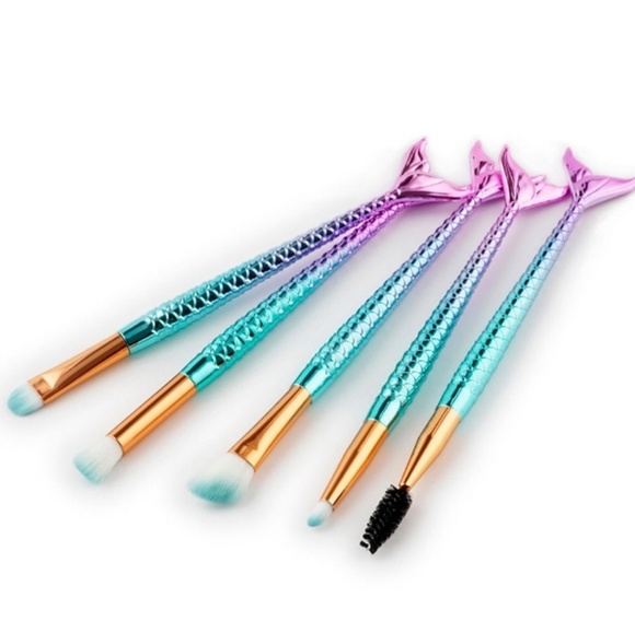 Other - 5pc. Mermaid Makeup Brush Set